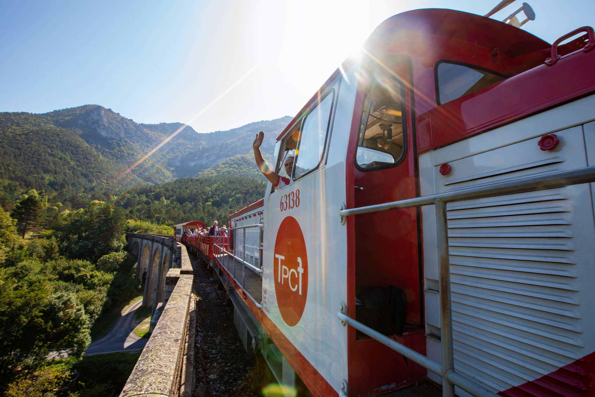 Train rouge