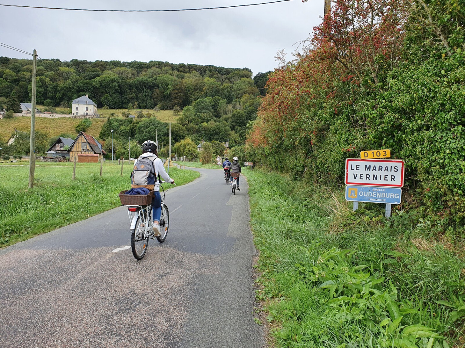 Marais Vernier à vélo