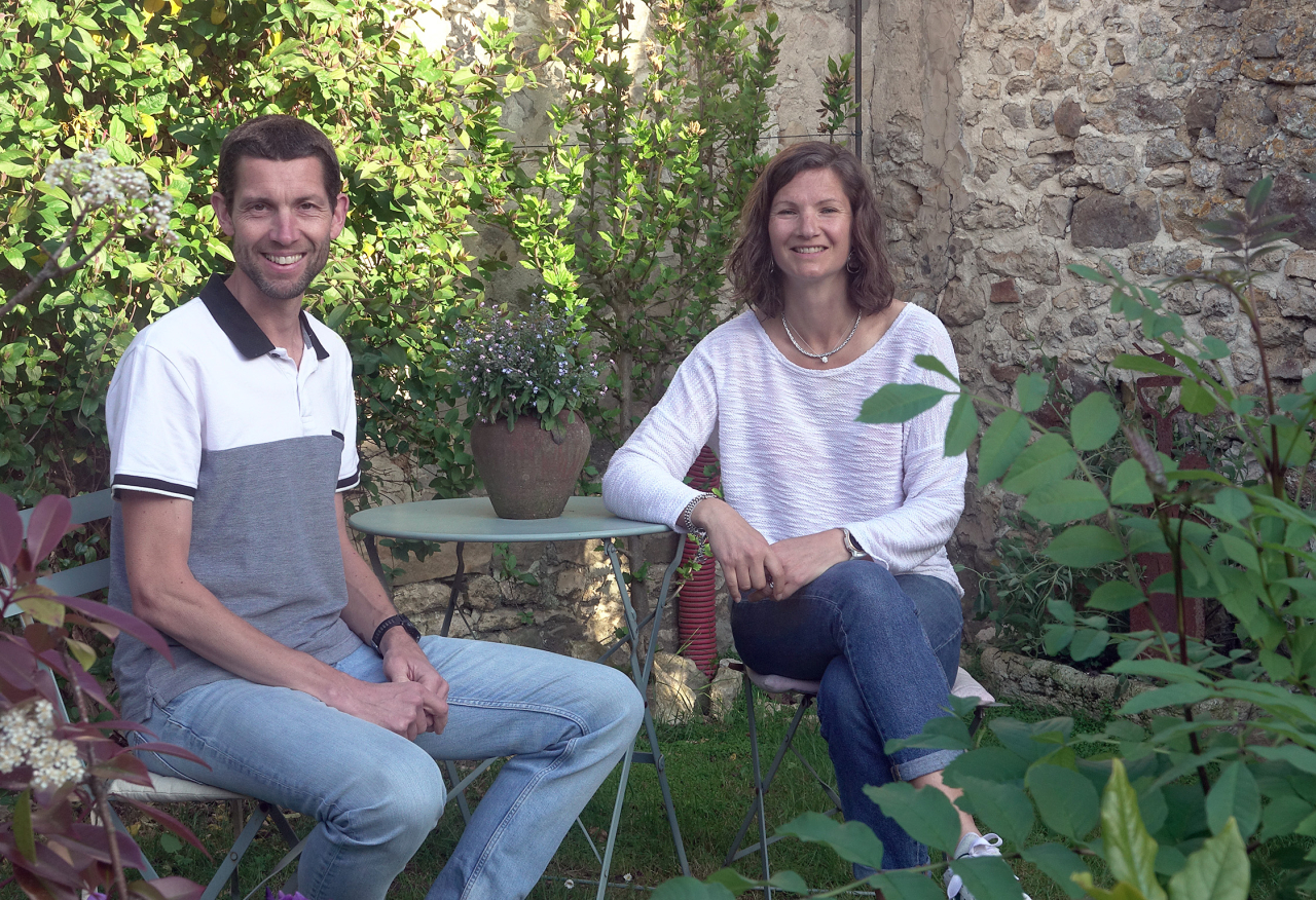 Estelle et françois Gite Marie Lys