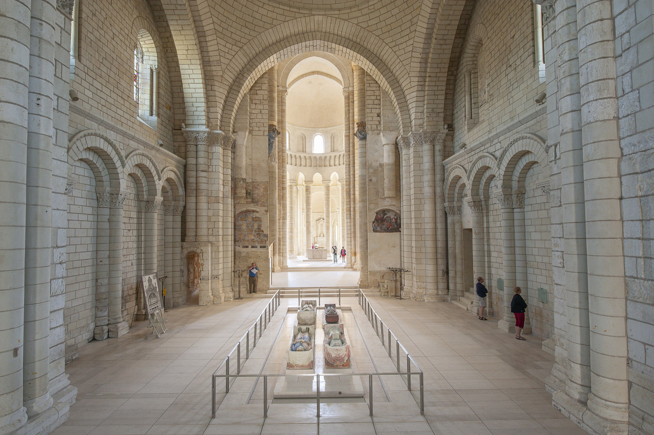 Gisants Fontevraud abbatiale