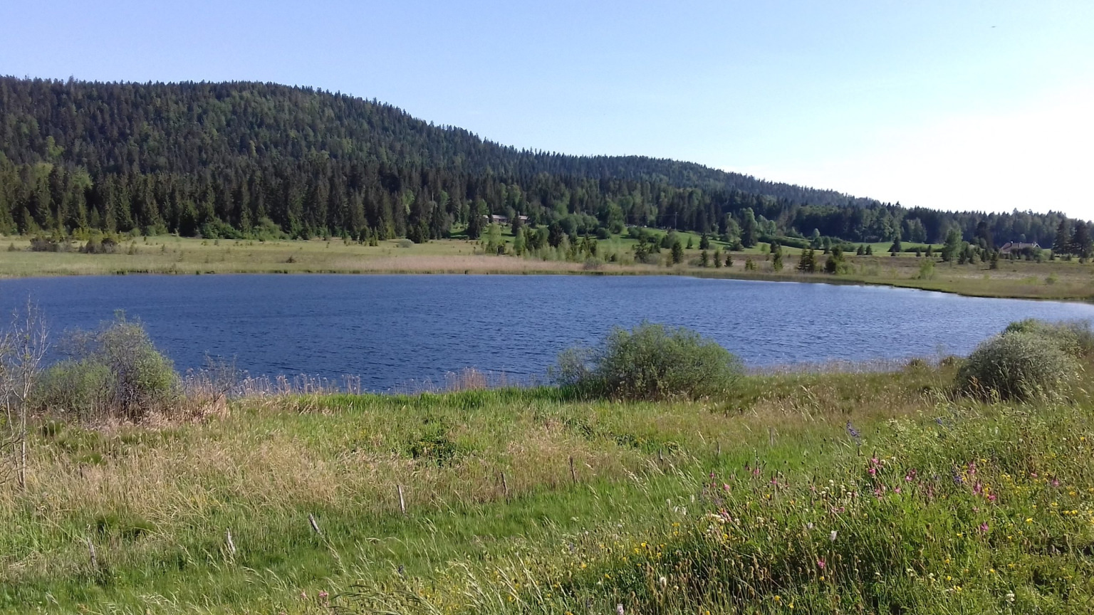 Lac des rouges Haut Jura