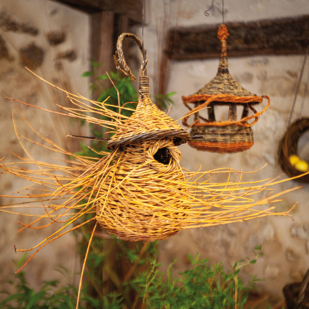 Vannerie plume et brin