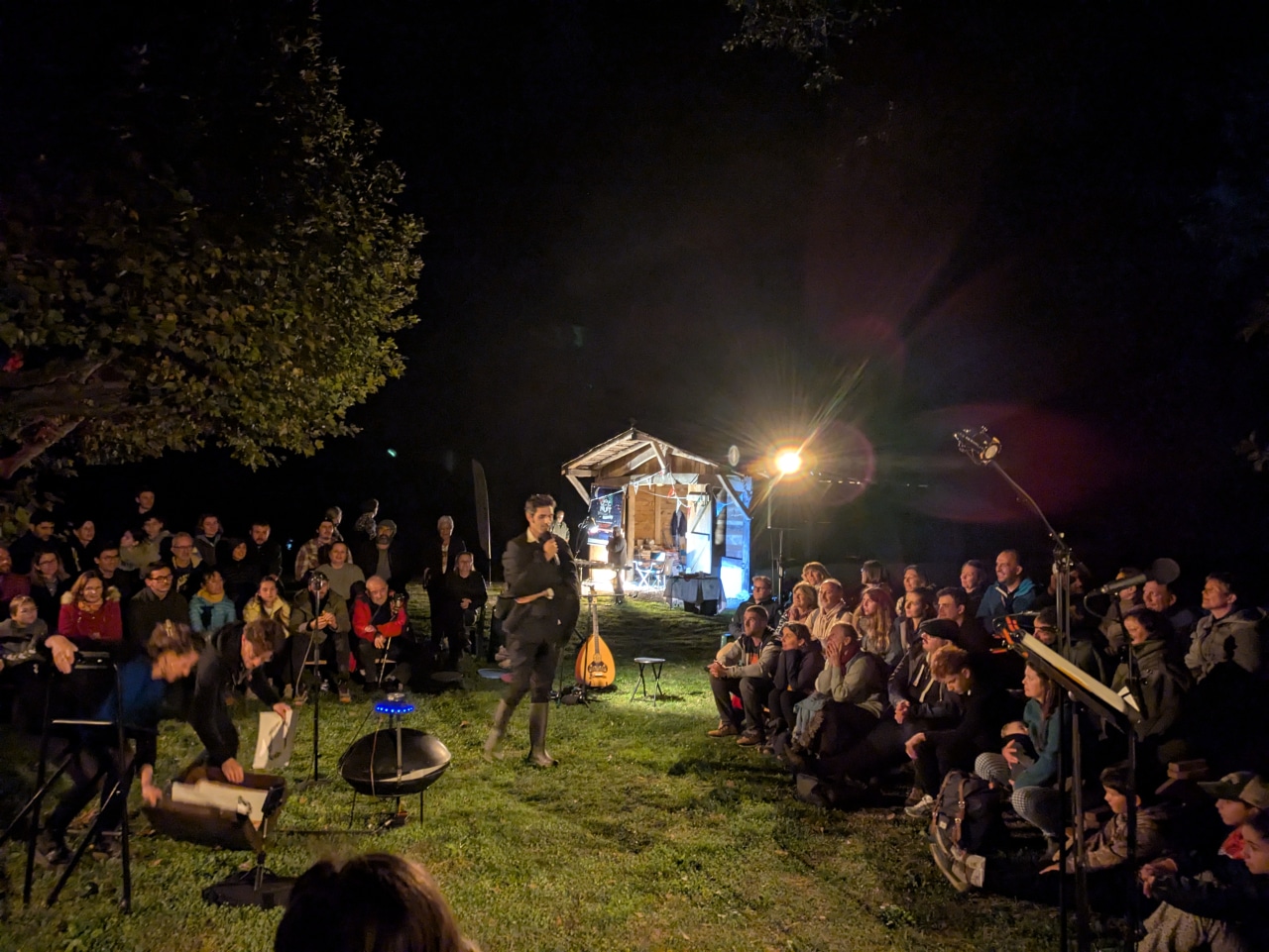 Evénement du Parc : le Jour de la Nuit 2025 à Lencouacq, à l'issue du spectacle