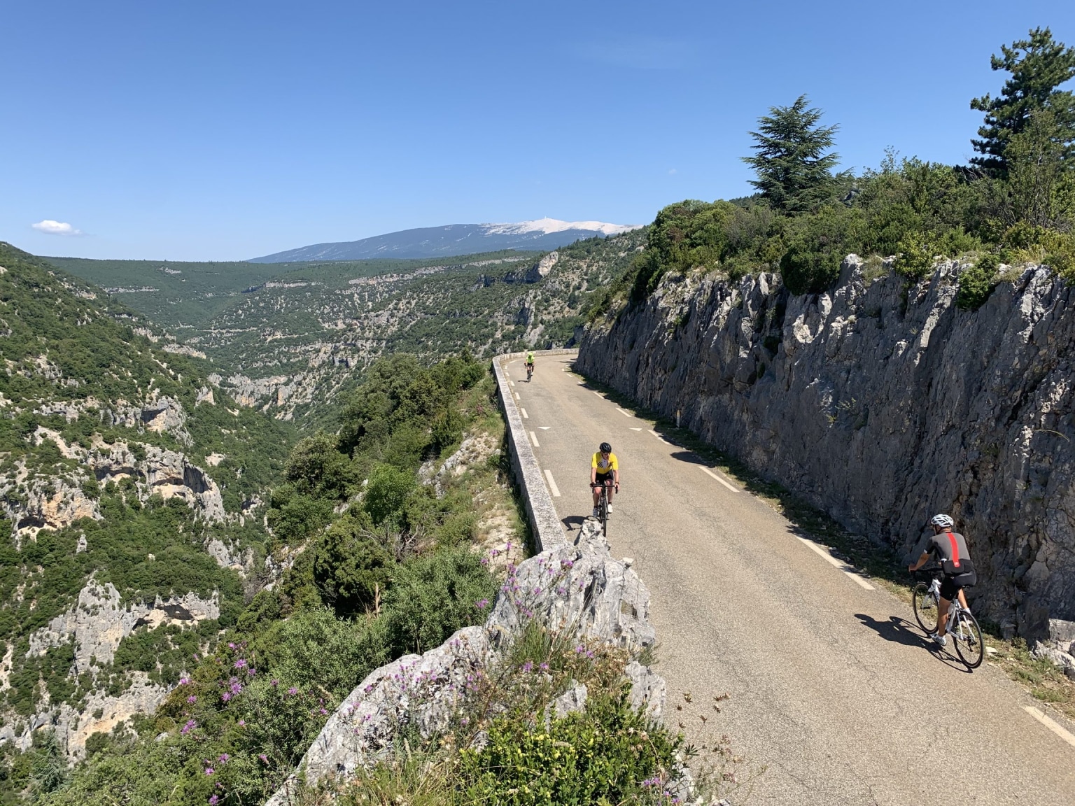 Vélo dans la Nesque